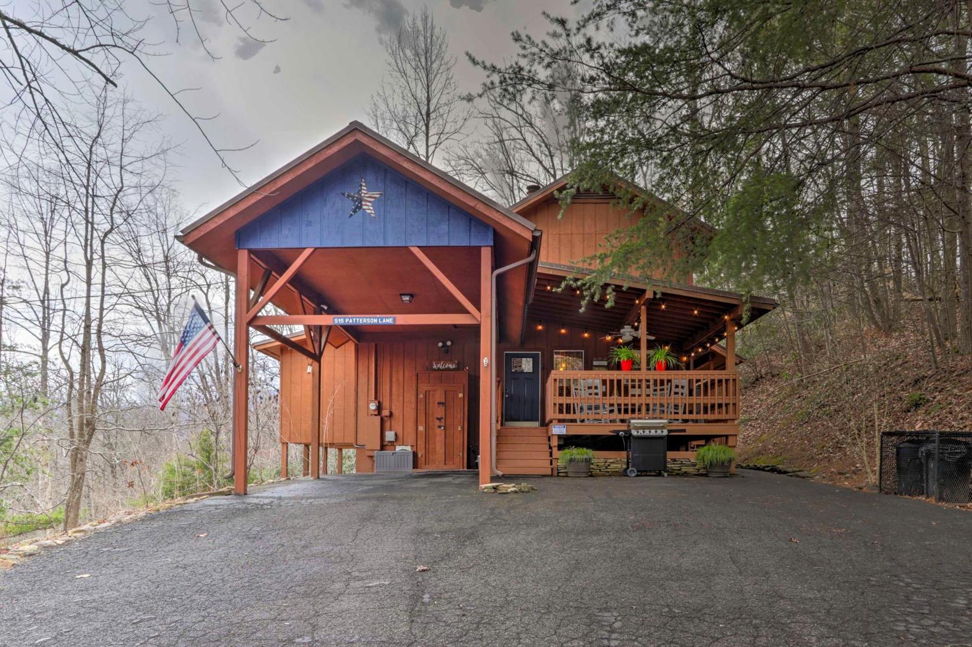 Cozy Cabin With Mountain Views Near Skylift Park! Gatlinburg Exterior foto